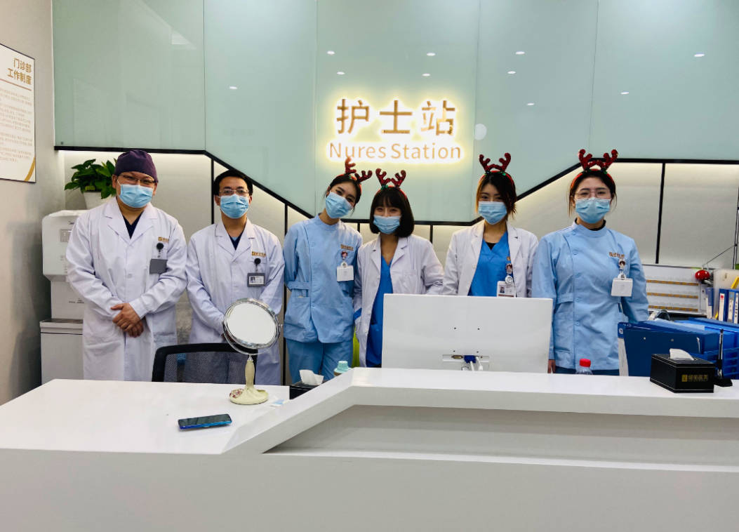 成都健丽整形门诊部_护士站